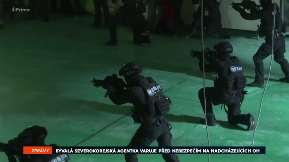 24. 01. 2018 ZPRÁVY: BÝVALÁ SEVEROKOREJSKÁ AGENTKA VARUJE PŘED NEBEZPEČÍM NA NADCHÁZEJÍCÍCH OH
